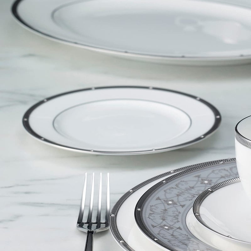 Noritake Rochelle Platinum - 5 piece place setting, White - Image 5
